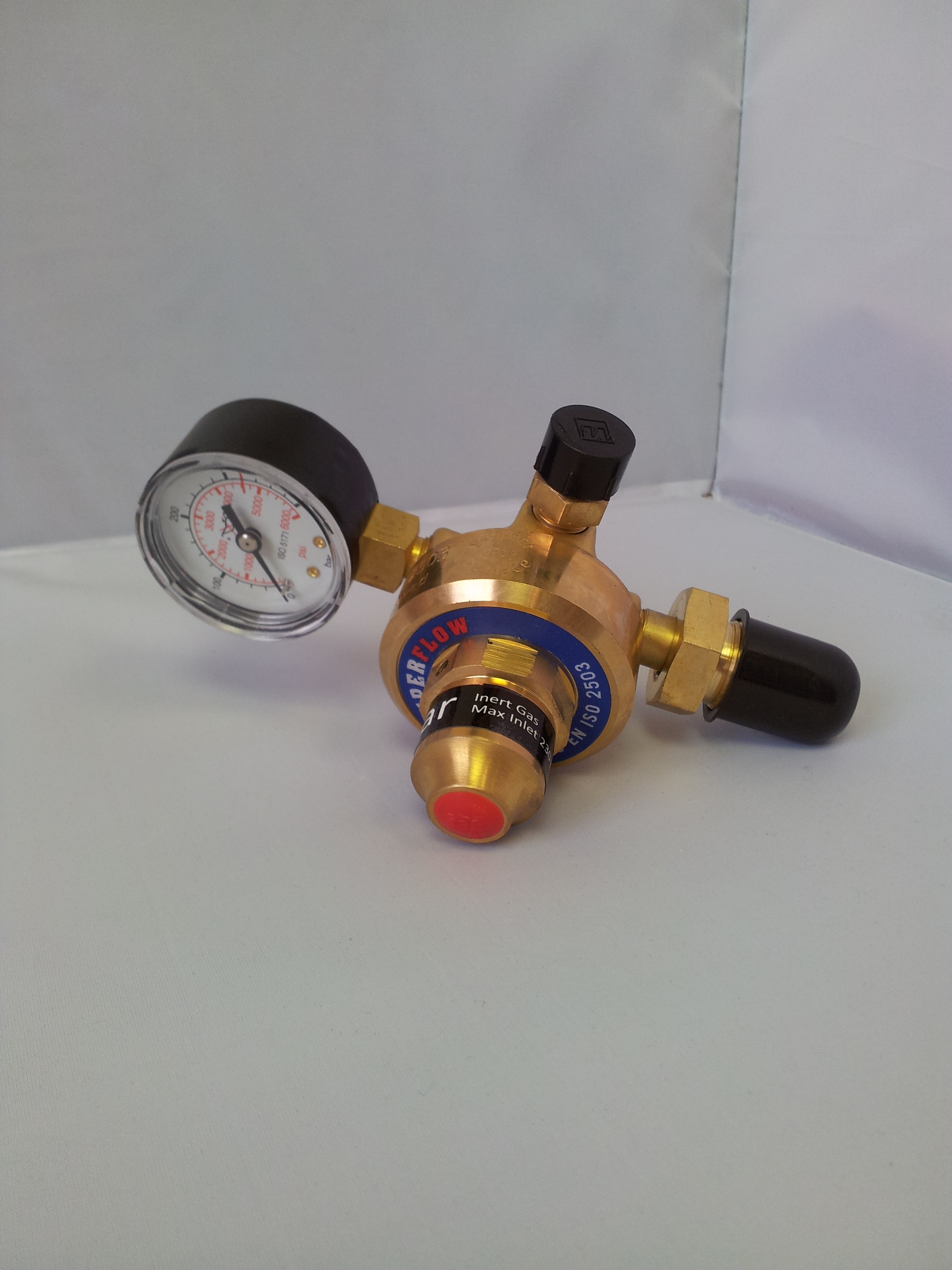 Single Stage Fixed Pressure Argon Regulator Gasweld