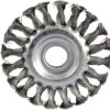Flat Knotted Wire Wheel