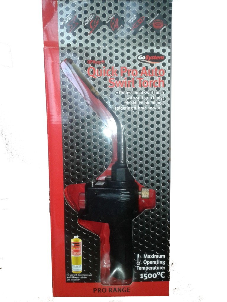 Quickpro Auto Turbo Plumbers Torch | Gasweld