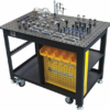 StrongHand Rhino Welding Cart Table c/w 66 piece Fixture Kit