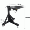 Stronghand BuildPro Manipulator Welding Table c/w 30 piece fixture kit
