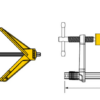 StrongHand Portable 3-Axis Clamp Kit UDL365K - Image 8