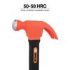 Groz Claw Hammer w/ Indestructible Handle - Image 3
