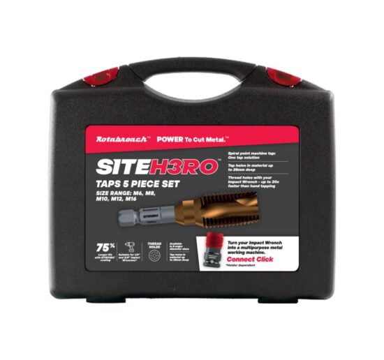 Rotabroach SITEH3RO 5 Piece Tap Kit Small Sizes SHRTP1