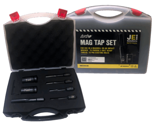 JEI Mag Drill Tapping Bit Set 5 Piece