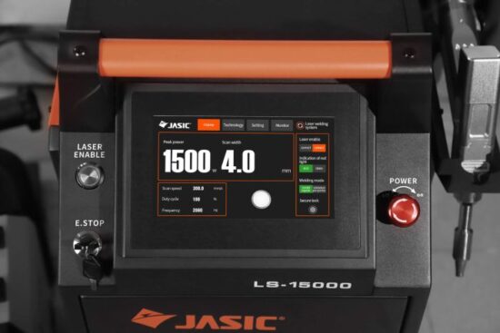 Jasic LS-15000F 1500W Single Wire Feed Laser Welder - Image 5