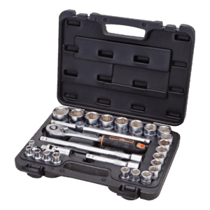 Groz 27 Pc Hand Socket Set 1/2