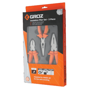 Groz Insulation Pliers Set 3 Piece