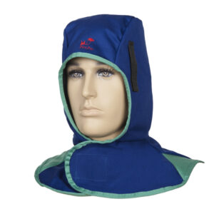 Weldas 23-6680 Fire Fox™ flame retardant welding hood, blue