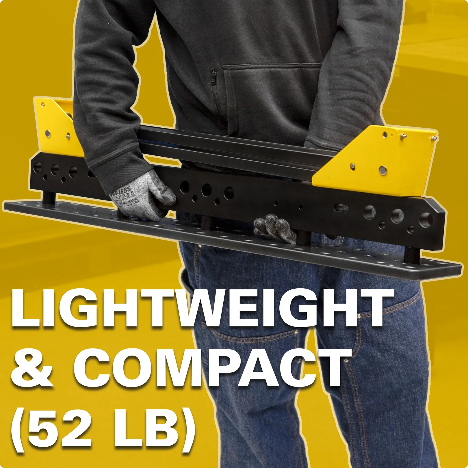 Stronghand Scout 36 Sawhorse Kit (900 × 150 mm) – 16 mm Modular Fixturing Work Stand System - Image 15