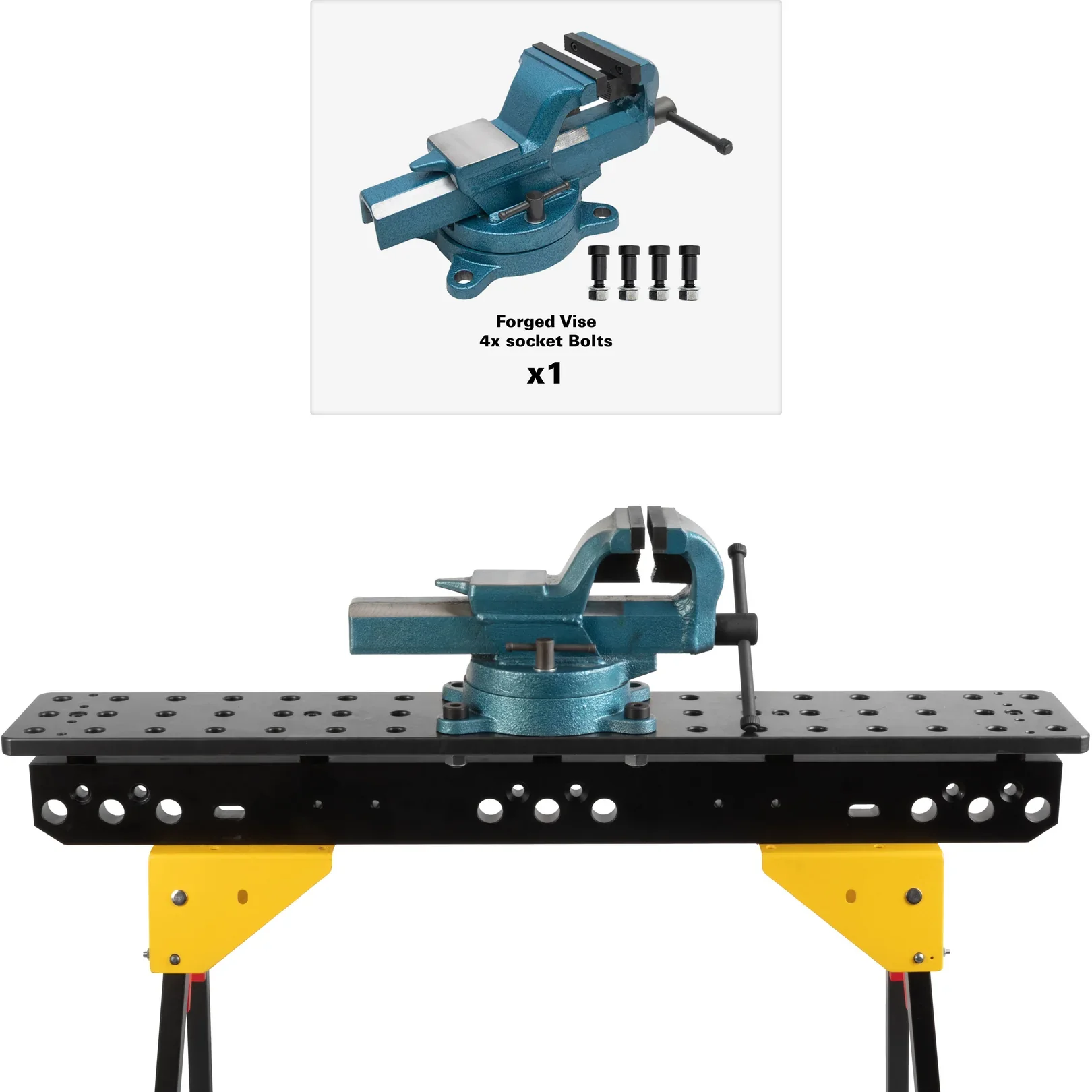 Stronghand Scout 36 Sawhorse Kit (900 × 150 mm) – 16 mm Modular Fixturing Work Stand System - Image 7