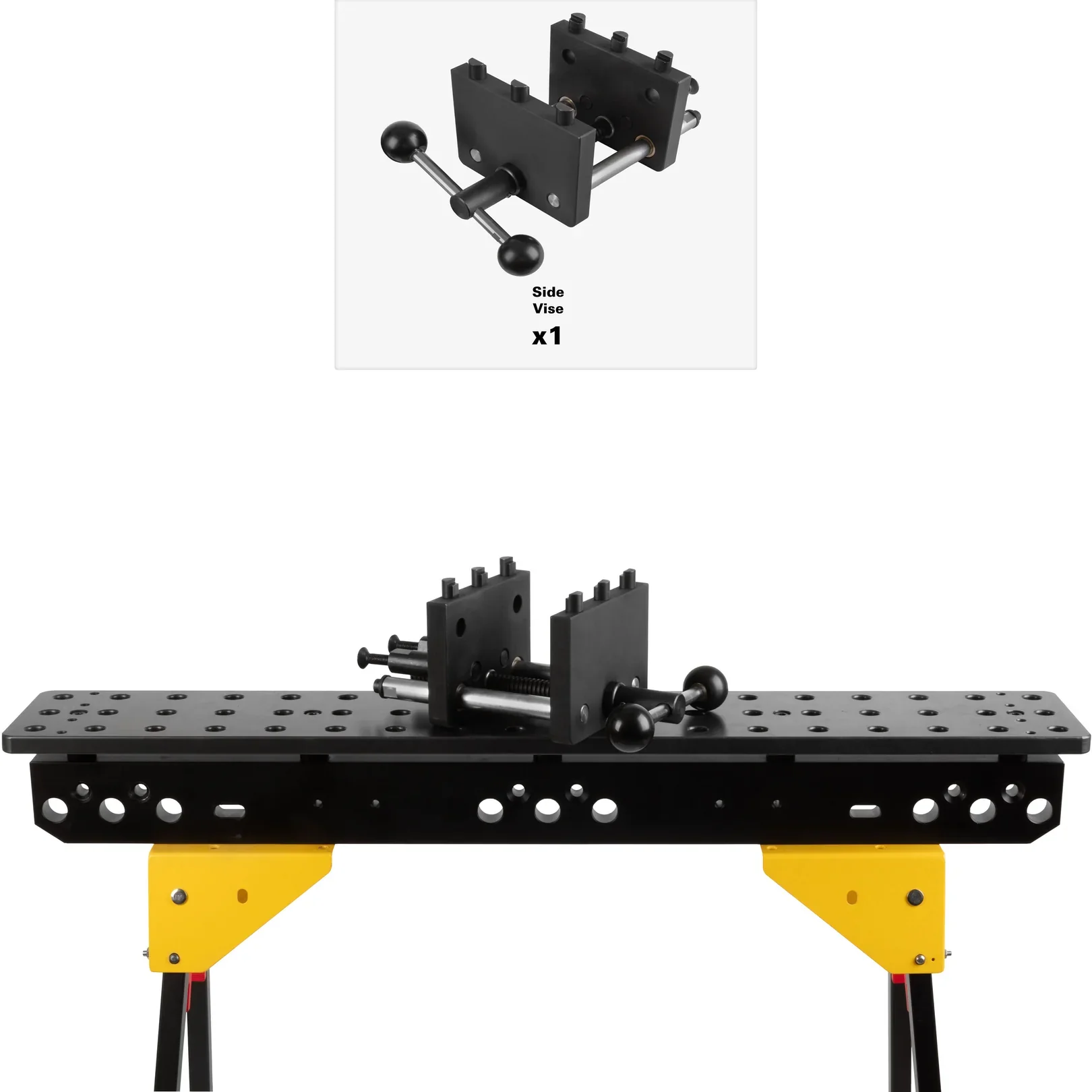 Stronghand Scout 36 Sawhorse Kit (900 × 150 mm) – 16 mm Modular Fixturing Work Stand System - Image 3