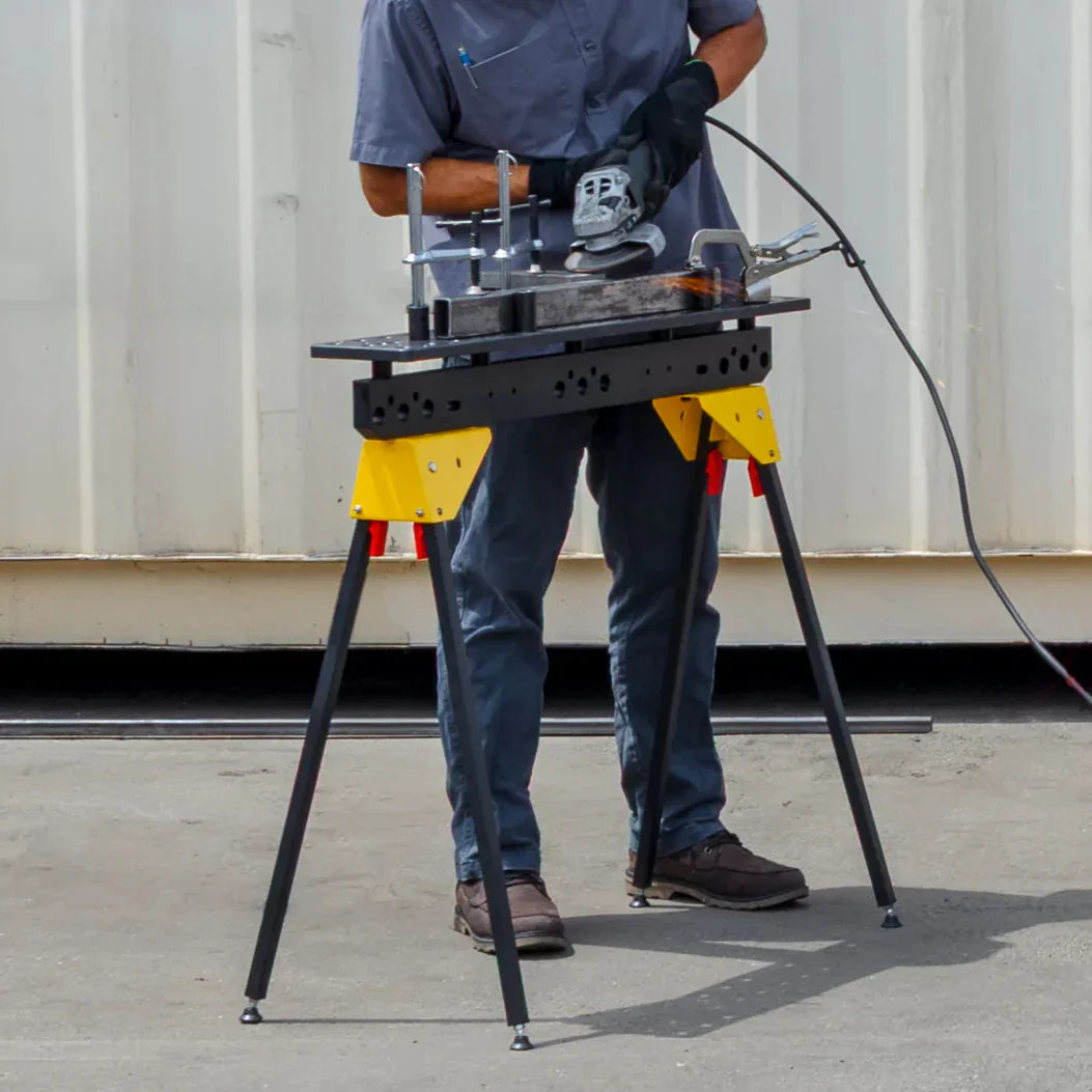 Stronghand Scout 36 Sawhorse Kit (900 × 150 mm) – 16 mm Modular Fixturing Work Stand System - Image 8